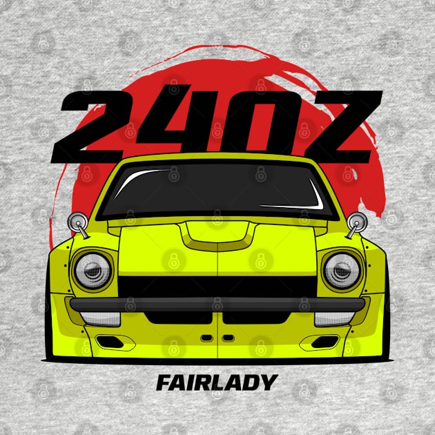 Yellow 240 Frldy Z by GoldenTuners